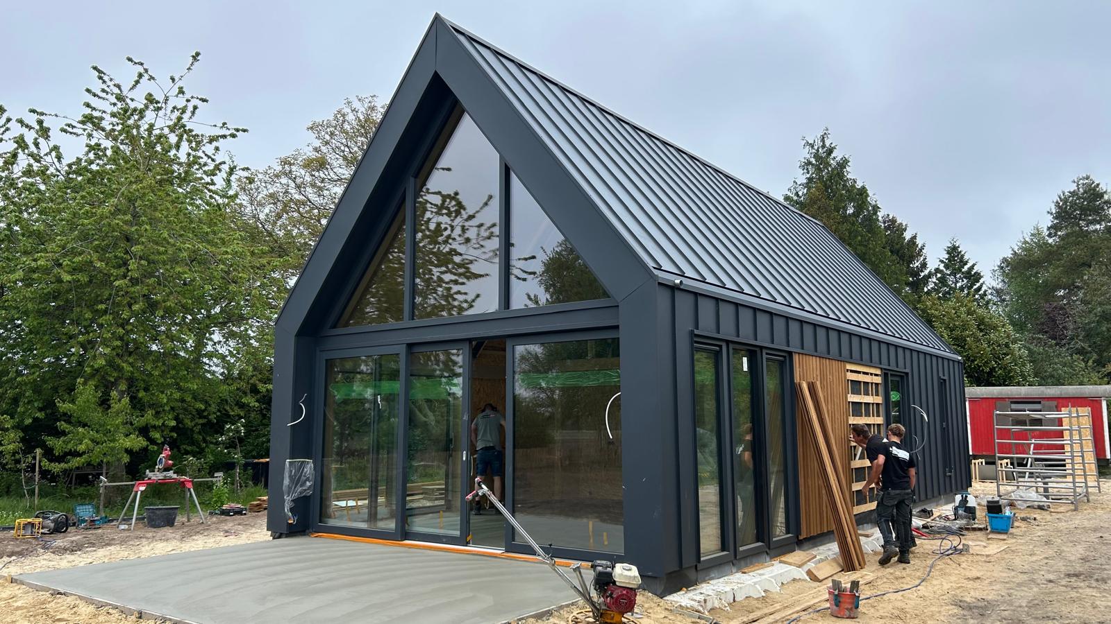 Woning vanuit de voorzijde