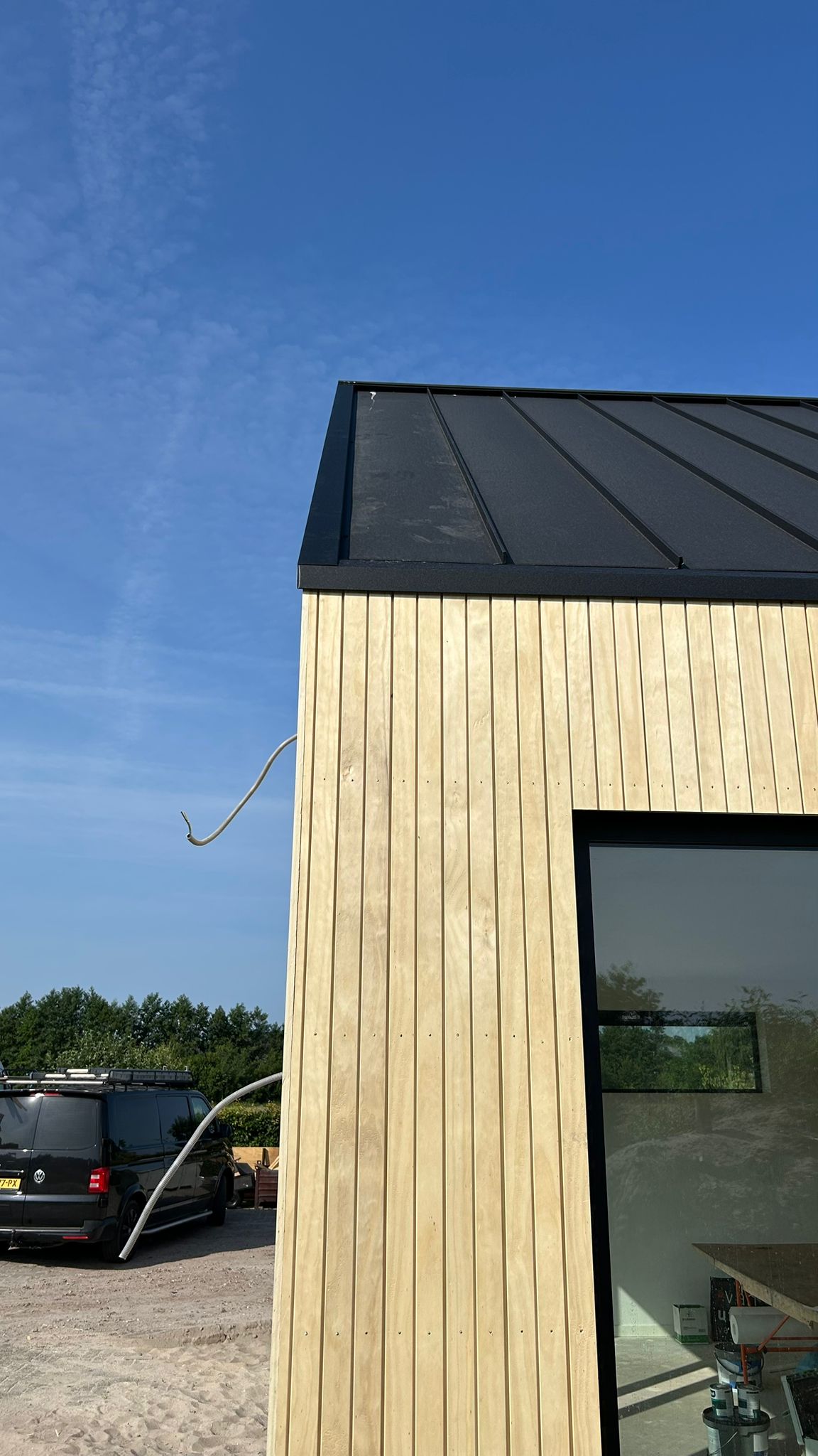 Felsdak Nordic Night Black Detail Dakconstructie Nijkerkerveen