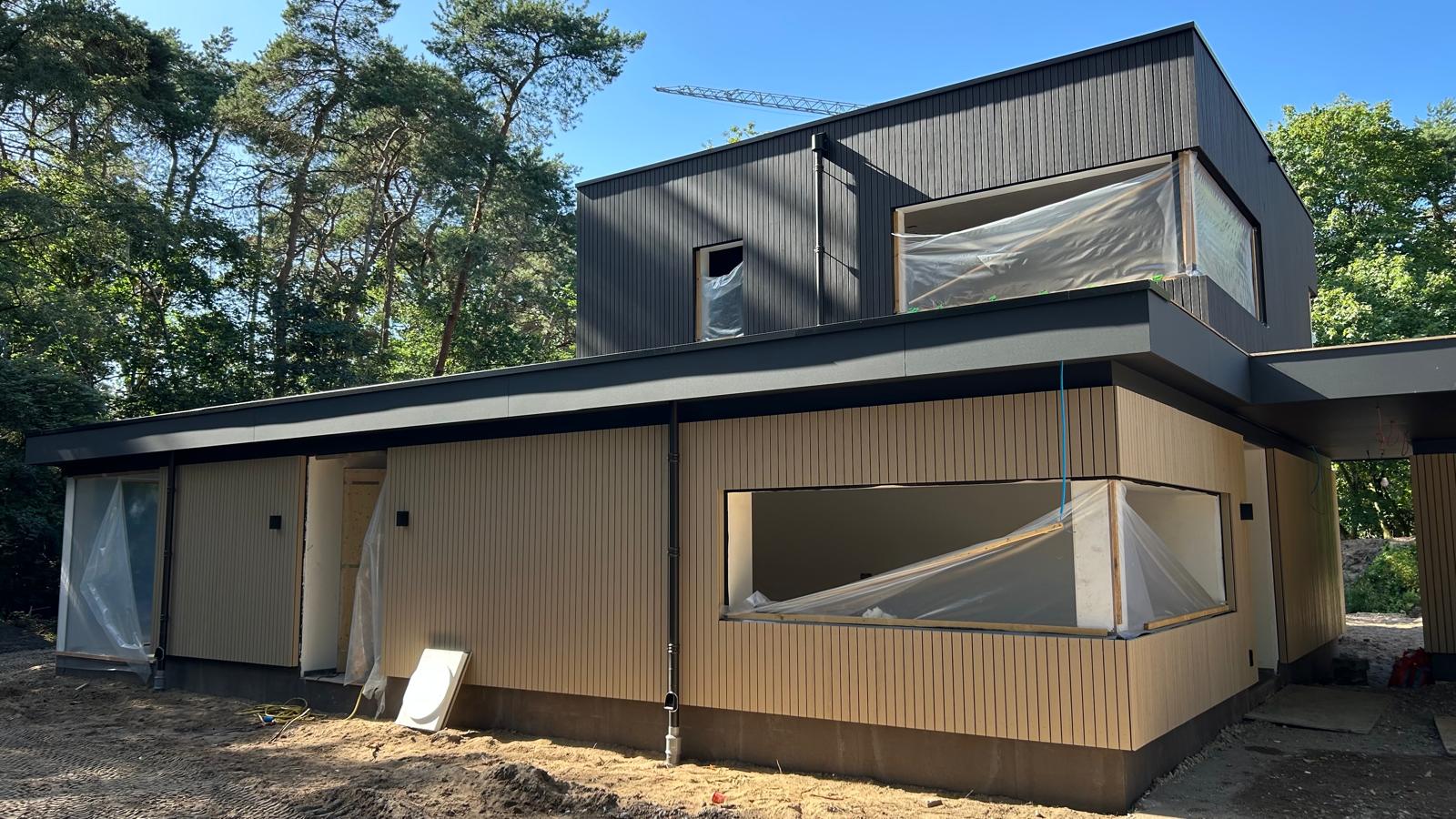 Vooraanzicht van de woning
